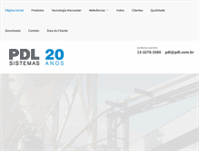 Tablet Screenshot of pdl.com.br